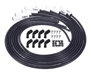 LS/LT TSP Ignition Black Straight 180 Degree 8.5MM Plug Wires Ceramic Boots - Bild 1 von 7