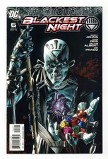 Blackest Night #6B Migliari 1:25 Variant NM- 9.2 2010