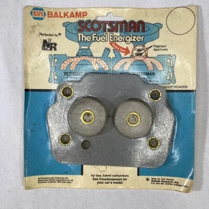Vintage NAPA BALKAMP Scotsman The Fuel Energizer For 2 Barrel Carburetor - Bild 1 von 4