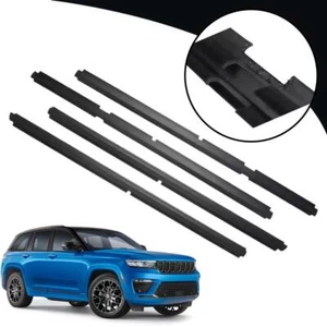 For Jeep Cherokee Sealing Strips Window Sweep Front Windproof Rear & B8E2 P4Y0 - Picture 1 of 11