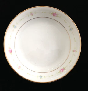 Noritake China Nippon N4533 Pink Rose & Blue Flowers - 5-1/4" BERRY / FRUIT BOWL - Picture 1 of 4