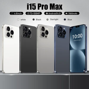 I15 Pro Max Android Smartphone Global Unlocked 8GB+512GB 6.8'' HD 7800mAh Gifts - Picture 1 of 27