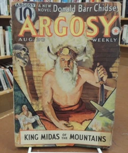 Vintage Pulp Argosy Weekly Volume 284 Number 1 August 20 1938 Donald B. Chidsey - Picture 1 of 5