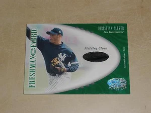 2003 Leaf Certified Materials Freshman Fabric Glove Christian Parker SAMPLE 1/1 - Bild 1 von 1