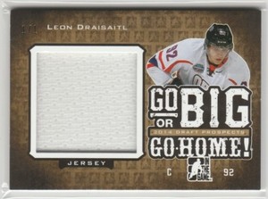 2014 14-15 ITG Draft Prospects Go Big Or Go Home Jerseys Gold Leon Draisaitl 1/1