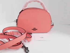 Neu Coach Serena #1589 Umhängetasche rosa Saffiano Leder - Bild 1 von 8