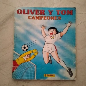 PANINI OLIVER Y TOM CAMPEONES ALBUM + TODOS LOS CROMOS PEGADOS - Imagen 1 de 8