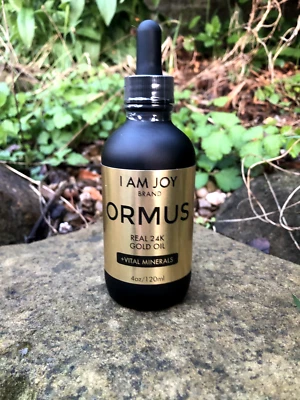 I am Joy Pure Ormus Oil - Real 24k Gold Oil - Made in USA - Certified Organic