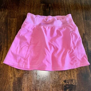 All In Motion Skort Girls 7 8 Tennis Skirt Pink Zippered Pocket 039027232 - Picture 1 of 6