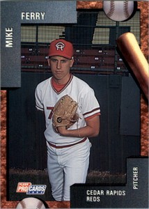 1992 Cedar Rapids Reds Fleer/ProCards #1066 Mike Ferry