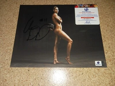 Foto firmada por Elena Delle Donne 8x10 certificado de autenticidad GA sexy automática WNBA Washington Mystics Foto 1 de 4
