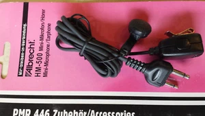 ALBRECHT MINI MIKROFON+HÖRER HM-500   6865 - Picture 1 of 1