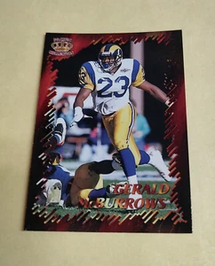 1996 Pacific Dynagon Best Kept Secrets #81 Gerald Mcburrows ST Louis Rams - Picture 1 of 1