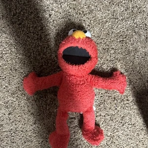 Sesame Street Elmo Plush Stuffed Toy Floppy Plastic Eyes 10” - Picture 1 of 4