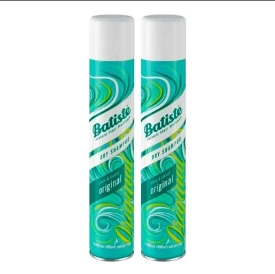 2 BRAND NEW XL BATISTE DRY SHAMPOO ORIGINAL SCENT  13.46oz/400 ml  - Image 1 of 4