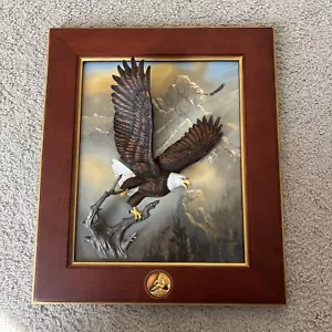 FRANKLIN MINT MONARCH DES HIMMELS ADLER VON TED BLAYLOCK 3D MIT ZERTIFIZIERUNG - Bild 1 von 3