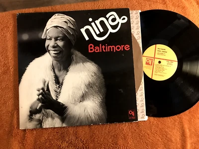Nina Simone Baltimore Vinyl 1978 CTI Records 7084 Stereo LP Gatefold jazz soul! - Image 1 of 2