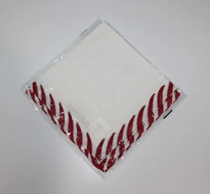 MacKenzie-Childs Peppermint White Napkin - Picture 1 of 2