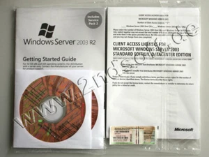 Windows 2003 Server Standard Edition R2 ENGLISCH / English - MAR / refurbished - Afbeelding 1 van 1