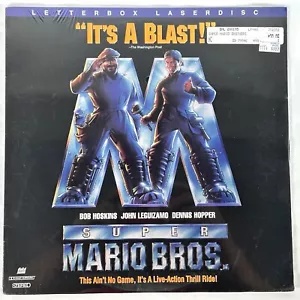 1993 Super Mario Bros Letterbox LaserDisc - New Sealed - Picture 1 of 13