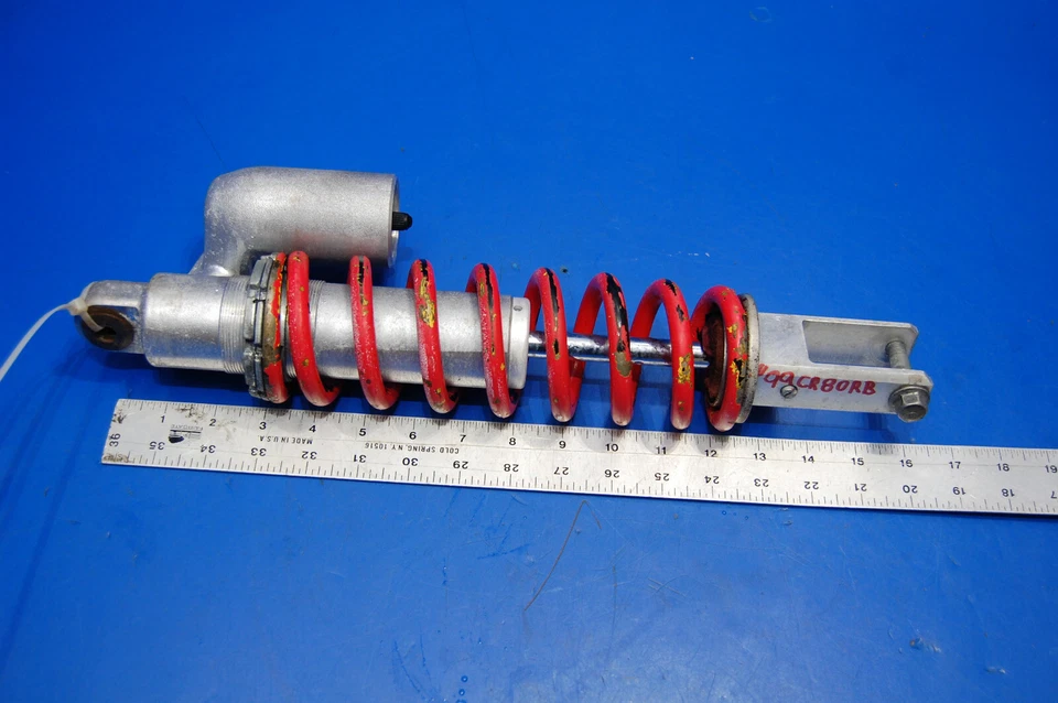 1999 96-02 CR80RB CR80R SHOWA SUSPENSÃO TRASEIRA MONO AMORTECEDOR 52400-GBF-A21 - Imagem 1 de 4