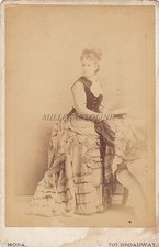 * CABINET CARD - Photo Jose Mora - Woman 4 (707 Broadway New York)