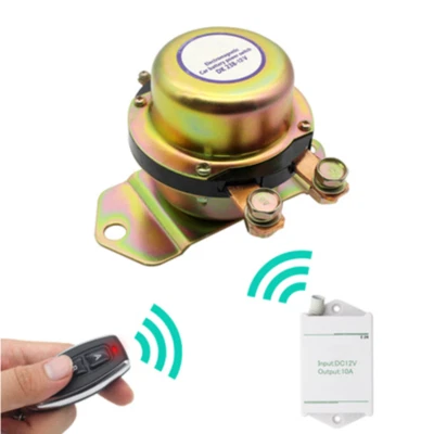 Car Battery Kill Switch Disconnect Isolator Power Dual Wireless Remote Control - Image 1 of 4