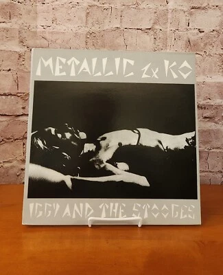 Iggy And The Stooges - Metallic 2 X KO - 2001 Dbl-LP White Vinyl RE (DTKLP001) - Image 1 of 4