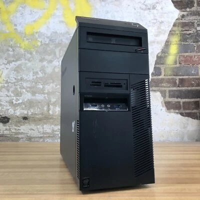 Lenovo ThinkCentre Desktop PC i5-4590 3.30GHz 4GB RAM (Windows 7 Pro 64-Bit) - Image 1 of 4