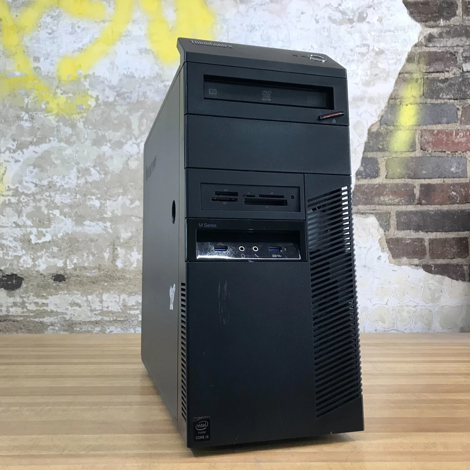 Lenovo ThinkCentre Desktop PC i5-4590 3.30GHz 4GB RAM (Windows 7 Pro 64-Bit) - Image 1 of 4