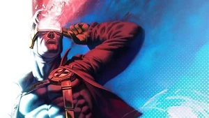 Lote de póster de cómics con impresión artística de metal de Cyclops X-Men de 8 pulgadas x 12 pulgadas - Imagen 1 de 1