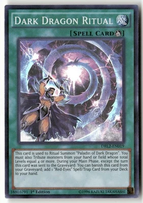 #DRL2-EN019 - Dark Dragon Ritual - WB1SR - Image 1 of 2