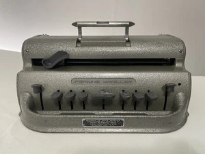 Vintage Antique Perkins Brailler Gray David Abraham Howe Press - Picture 1 of 5