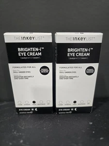 2 Pack The Inkey List Brighten-i Eye Cream Full Size 0.5 Ounce - Picture 1 of 3