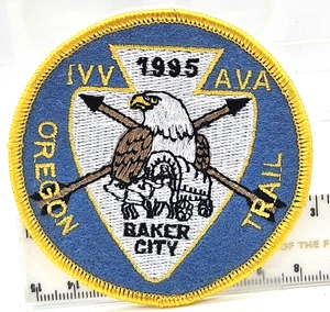 1995 Baker City Oregon Trail IVV AVA Int American Volkssport Association Patch - Picture 1 of 2