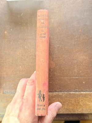 Vintage Biggles Book Pioneer Air Fighter First Edition - Image 1 of 4