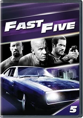 Fast Five (DVD) Vin Diesel Paul Walker Dwayne 'The Rock' Johnson (US IMPORT) - Image 1 of 2