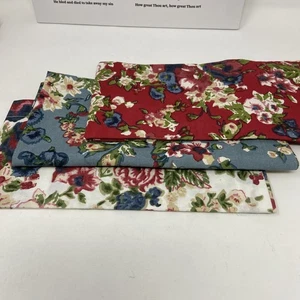 Pottery Barn Floral Servietten 3 Pottery Barn - Bild 1 von 1