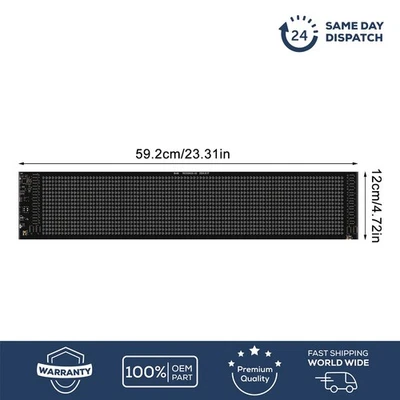 RGB LED Sign Scrolling Message Display Board Screen Programmable Signs Digital - Image 1 of 4