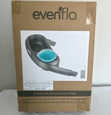 Evenflo Cochecito Bandeja de Snack Infantil con Taza de Snack - NUEVO EN CAJA Foto 1 de 2