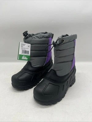 Itasca детский зимний снег дрифт ботинки размер 4 фиолетовый - Изображение 1 из 4