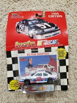 Racing Champions 1994 escala 1:64 NASCAR diecast stock car #38 Elton Sawyer Foto 1 de 2