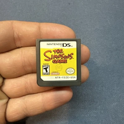 The Simpsons Game (Nintendo DS) Cartridge Only Tested & Working - Image 1 of 2