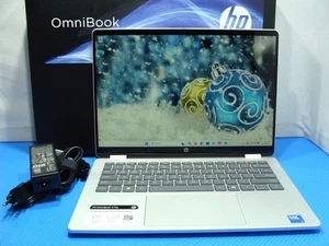 HP OmniBook 5 Flip 14-fp0013dx 14" FHD+ Touch 5 120U 8GB 512GB WRTY2026 100%Batt - Foto 1 di 24