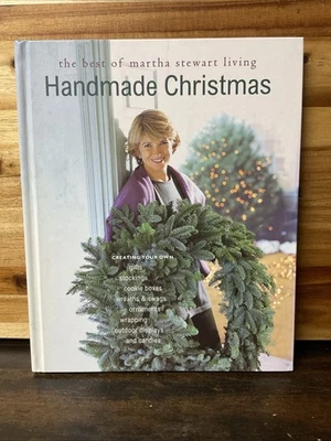 MARTHA STEWART Living Best of Book Handmade Christmas EUC Hardcover 1995 Vintage - Imagem 1 de 4