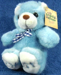 *2410* Teddytime baby – Blue “Its a Boy” Teddy Bear - plush - 15cm - tag - Bild 1 von 6
