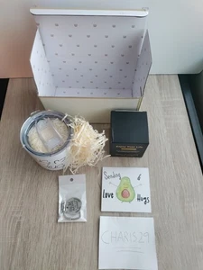Inspirierende Ermutigung Geschenkset für Frauen, Tasse, Kerze, Schlüsselanhänger - Bild 1 von 13