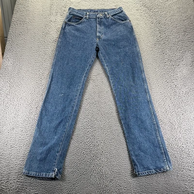 Vintage Wrangler Jeans Mens 31x32 Blue  Cotton Straight Light Wash 965 Made USA - Image 1 of 4