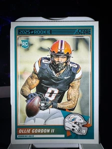 Panini Score Ollie Gordon II #10 2025 Miami Dolphins radiocontrol - Imagen 1 de 2