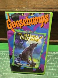 Goosebumps The Werewolf of Fever Swamp Clamshell VHS Book 14 - Picture 1 of 10
